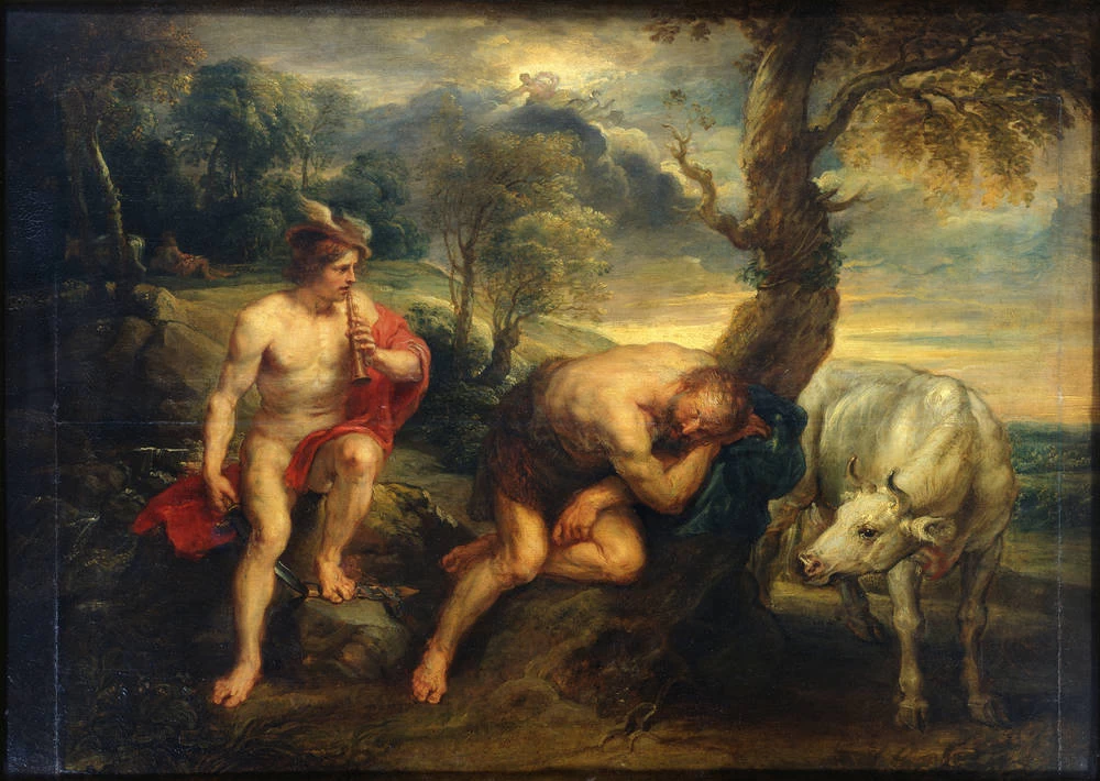 Mercurio e Argus - Gemaldegalerie Alte Meister, Dresda
